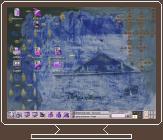 Desktop Theme Landschaften, Screenshot KDE 3