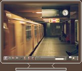 Desktop Theme U-Bahn Berlin, Screenshot KDE Desktoip 3