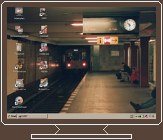 desktop theme subway Berlin, screenshot WINDOWS 2
