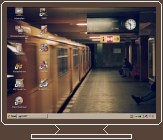 desktop theme subway Berlin, screenshot WINDOWS 3